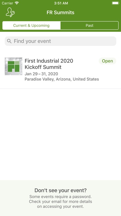 First Industrial Summits