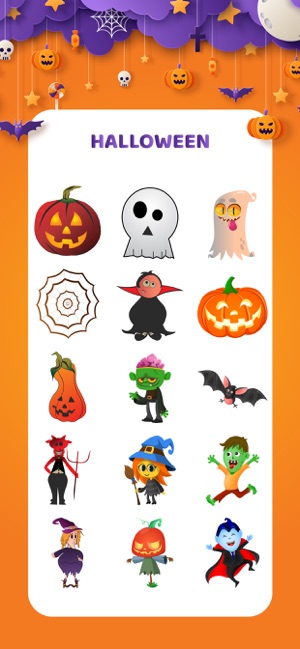 Halloween Stickers Boo Pack IM(圖2)-速報App