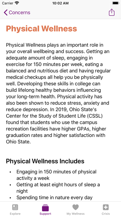 Ohio State: Wellness screenshot 3
