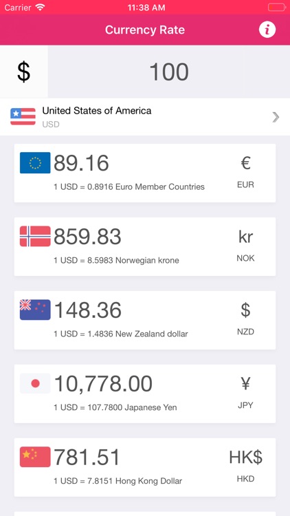 Currency Rate Converter