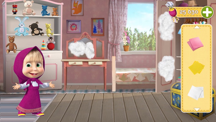 Masha and the Bear Clean House screenshot-0