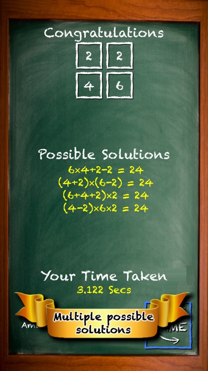 Fun Math - Simple Make 24 Game screenshot-4