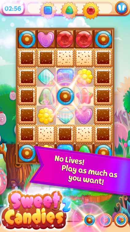 Sweet Candies 2: Match 3 Games screenshot-0