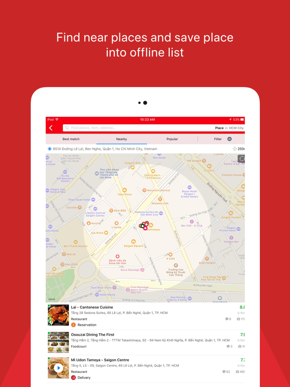 Screenshot #5 pour Foody - Find, Reserve, Deliver