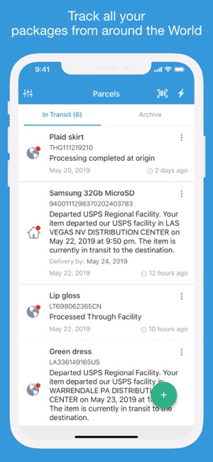 ‎Parcels - Delivery Tracking On The App Store