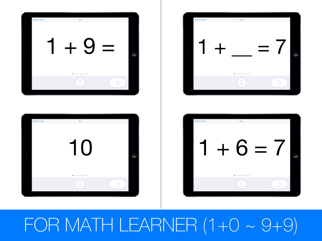 Pure Flashcards Addition screenshot 2