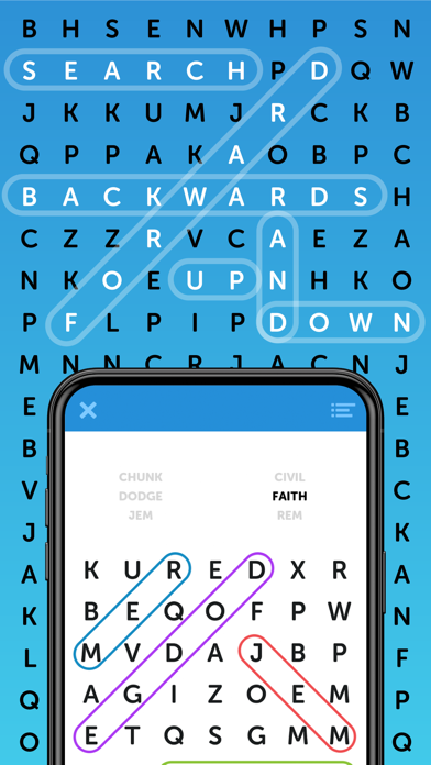 Simple Word Search Puzzles screenshot 2