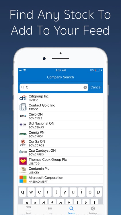 Follow Feed - Stocks, Crypto