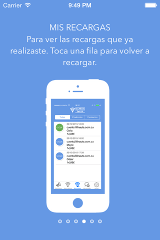 Recargas Nauta screenshot 4