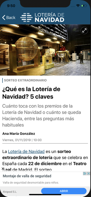 Lotería de Navidad(圖5)-速報App