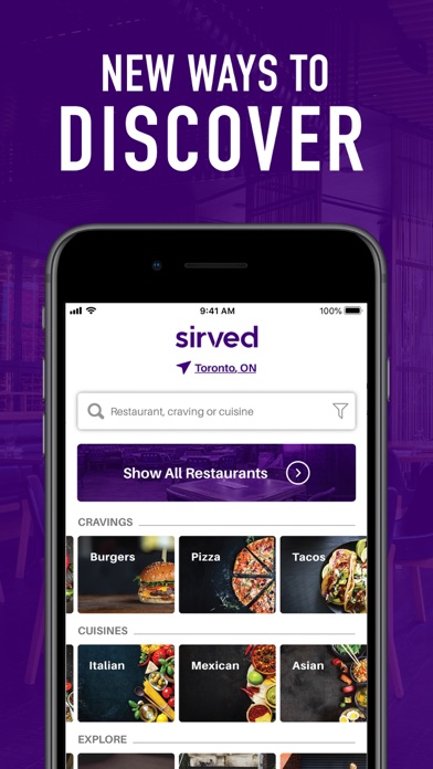 How to cancel & delete Sirved - Restaurant Menus from iphone & ipad 4