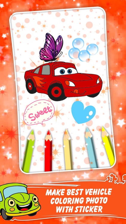 Vehicle Coloring for Child screenshot-4