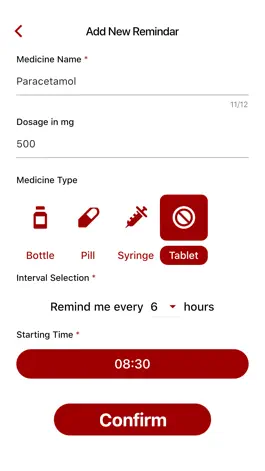 Game screenshot Reminder for Medicine apk
