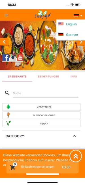 Indigo Indisches Restaurant(圖3)-速報App