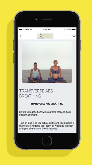 Pregnancy Workouts app screenshot 3