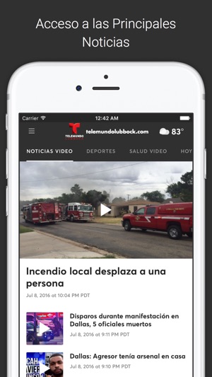 Telemundo Lubbock(圖2)-速報App