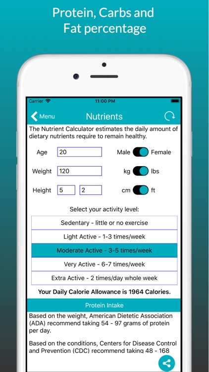 BMI and Calorie Calculator screenshot-3