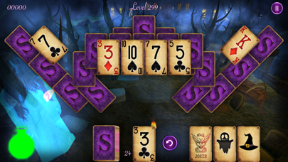 Haunted Mansion Solitaire screenshot 2