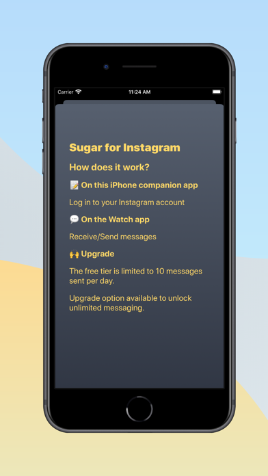 Sugar: Messages for Instagram screenshot 4