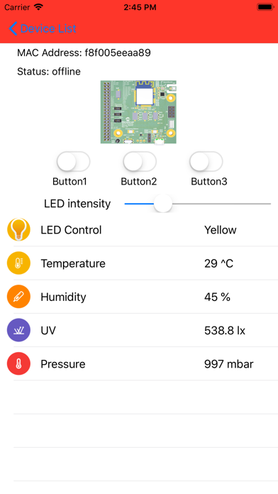 Microchip WiFi Smart Device screenshot 3