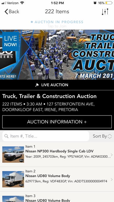 Nuco Auctioneers screenshot 2