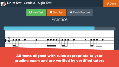 How to cancel & delete Grade 3 Drum Test Practice from iphone & ipad 1