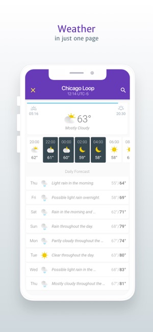 JustWeather - Weather Forecast(圖1)-速報App