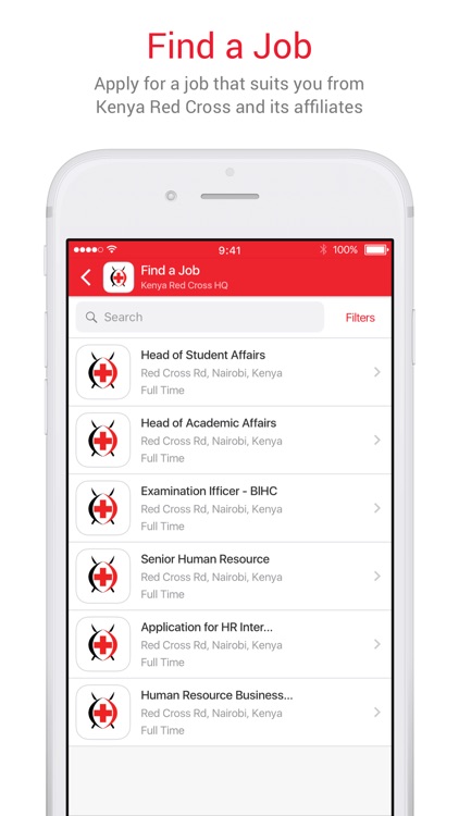 Kenya Red Cross (KRCS) App