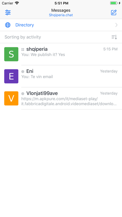 Shqiperia.chat screenshot 2