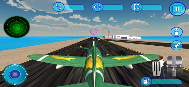 Fly Airplane 3D : Flight Games(圖2)-速報App