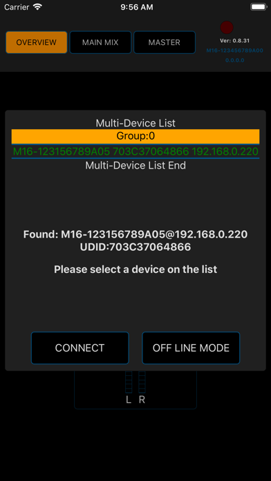 M16 Digital Mixer screenshot 4