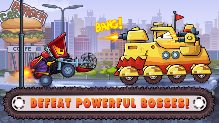 Car Eats Car 3 - 极品赛车大作战 screenshot 1