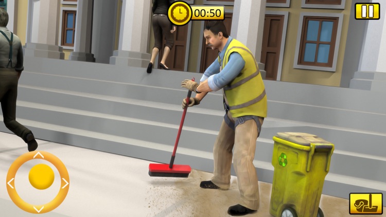 Janitor Life Sim: Clean Roads