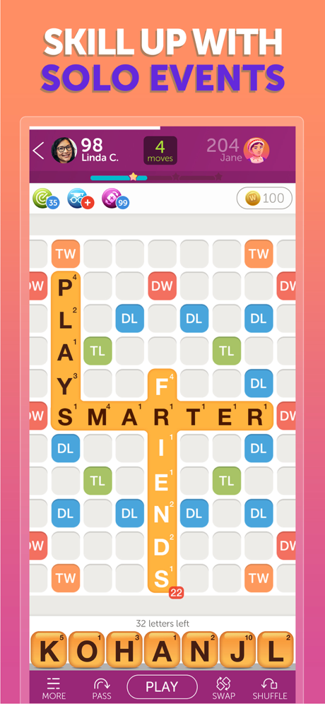 Cheats for Words With Friends