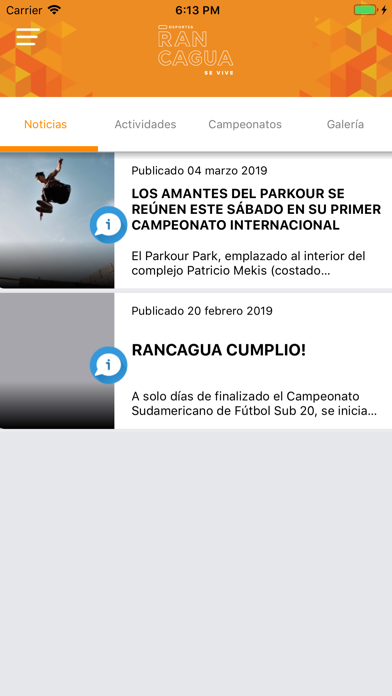 Rancagua Deportes screenshot 3