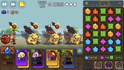 Puzzle Defense: Match 3 Battle screenshot 3
