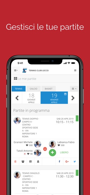 Tennis Club Lecco(圖3)-速報App