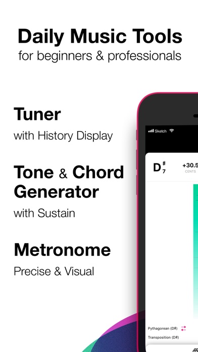 Tunable - Instrument Tuner Screenshot 2