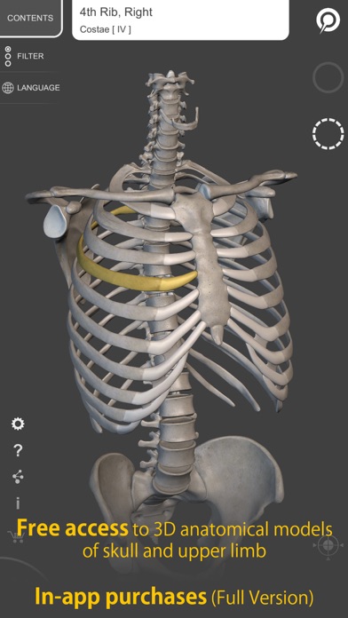 How to cancel & delete Skeleton 3D Anatomy from iphone & ipad 2