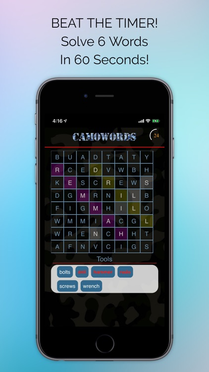 Camo Words - Word Find Puzzles