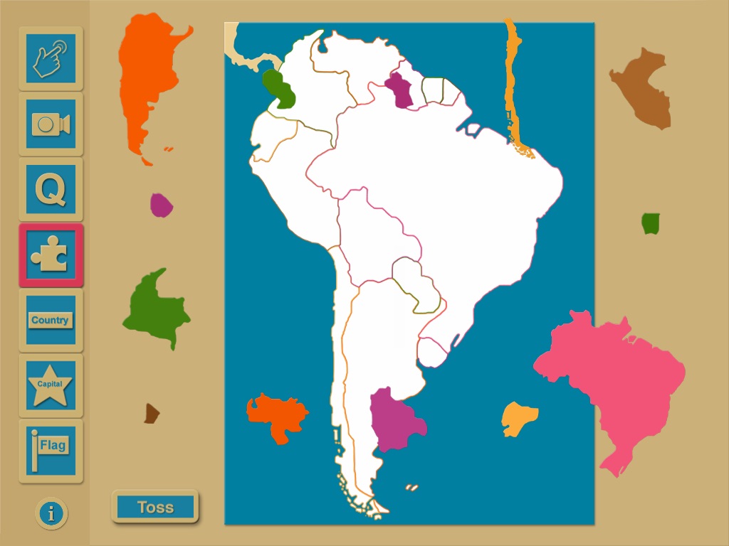 iWorld South America screenshot 2