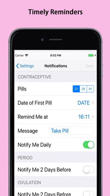 Fertility & Period Tracker Pro screenshot-5