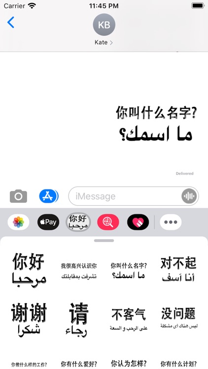 Arabic Chinese Sticker screenshot-5