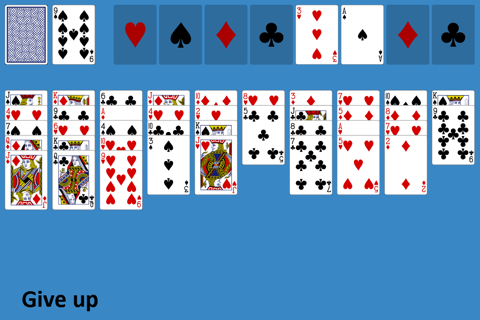Solitaire Forty Thieves - náhled