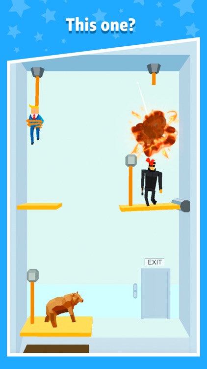 Rescue Daddy - Rope Puzzle screenshot-3