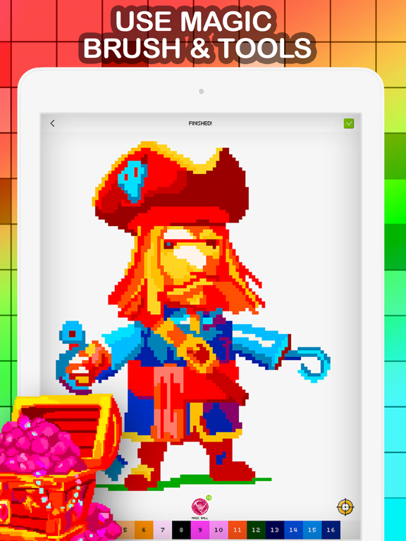 Magico: Fun Pixel Art Coloring screenshot 3