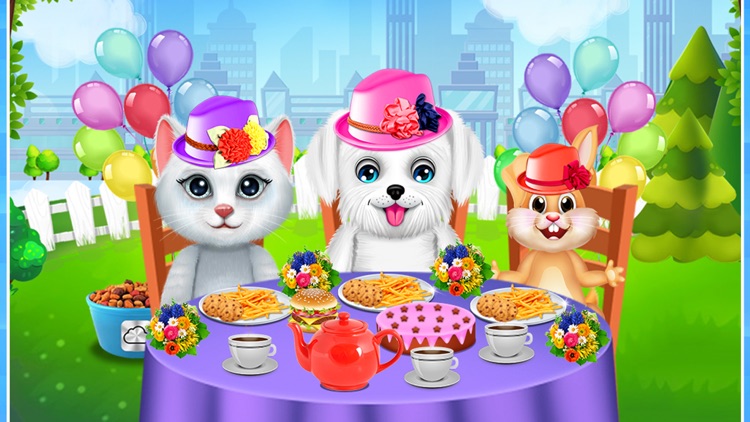 Puppy Surprise Tea Party Game