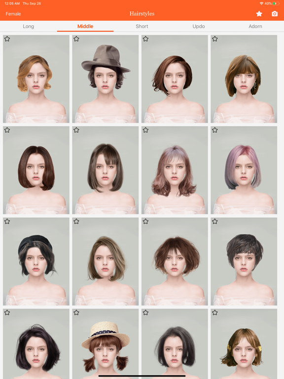 Hairstyle try on - hair colorのおすすめ画像4
