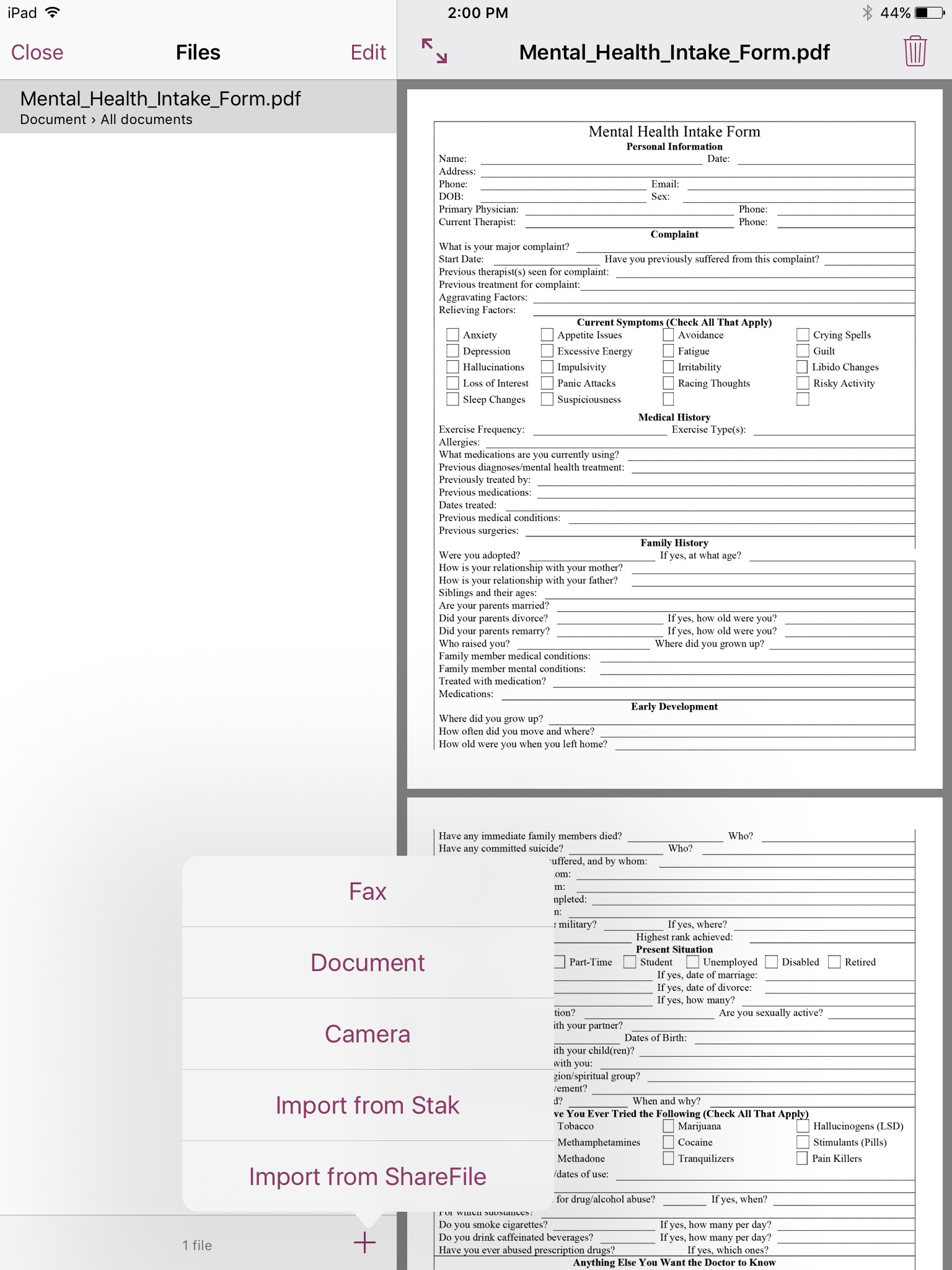 Sfax - HIPAA-Secure Faxing screenshot 4