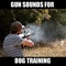 Gun sounds for dog training and Gun sounds for dog training and Effects provides you gun sounds for dog training and gun cocking sound effects at your fingertips